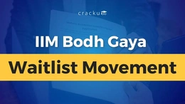 IIM Bodh Gaya Waitlist Movement 2025, Category-wise Analysis