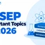 NSEP Important Topics 2026, Weightage & Preparation Plan