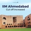 IIM Ahmedabad 2025 Cutoff Increased, Previous Year Comparison