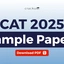 CAT Sample Paper 2025, Free Practice Tests, Download PDF