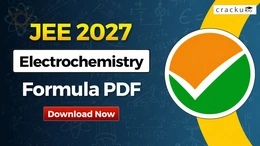Electrochemistry Formulas For JEE 2027, Download PDF Now