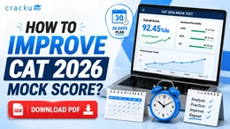 How to Improve CAT 2026 Mock Score? Next 30 Days Plan PDF