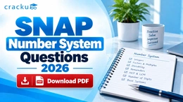 SNAP Number System Questions PDF 2026 with Video Solutions