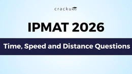 IPMAT Time, Speed and Distance Questions 2026 With Solutions