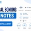 Chemical Bonding JEE Notes PDF, Formulas, Practice Questions
