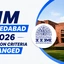 IIM Ahmedabad Selection Criteria 2026, What Has Changed?