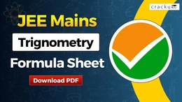 Trigonometry Formulas For JEE 2026, Download Complete PDF