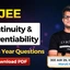 JEE Continuity & Differentiability PYQs with Video Solutions