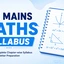 JEE Mains Maths Syllabus 2027, Important Chapters, Weightage
