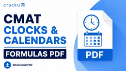 CMAT Clocks & Calendars Formulas PDF, Download Free