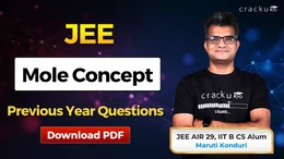 JEE Mole Concept PYQs with Solutions PDF, Download Now