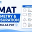 CMAT Geometry & Mensuration Formulas PDF, Download Free