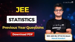 JEE Statistics PYQs With Video Solutions, Download PDF