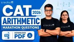 CAT Arithmetic Marathon Questions 2026 with Video Solutions