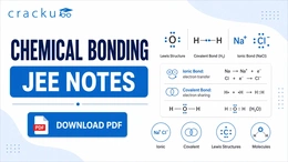 Chemical Bonding JEE Notes PDF, Formulas, Practice Questions