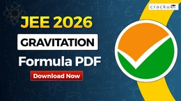 Gravitation Formulas For JEE 2026, Check & Download PDF