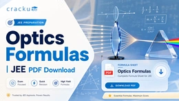 Optics Formulas For JEE 2027, Check & Download PDF