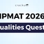 IPMAT Inequalities Questions 2026 With Solutions, Download PDF
