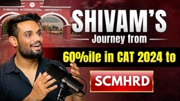 Shivam's Journey from 60 Percentile in CAT 2024 to SCMHRD