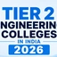 Tier 2 Engineering Colleges in India 2026, IITs, NITs, IIITs