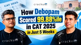 How Debopam Scored 99.88%ile in CAT 2025 in Just 5 Weeks