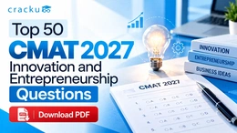 Top 50 CMAT GK Innovation and Entrepreneurship Questions PDF
