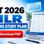 CAT DILR 2 Month Study Plan for 99+ Percentile in CAT 2026