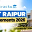 NIT Raipur Placements 2026: Packages, Offers & Recruiters