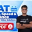 CAT Time Speed Distance PYQs with Solutions Download PDF