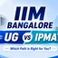 IIM Bangalore UG vs IPMAT, Eligibility, Career Opportunities