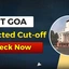IIT Goa Cutoff 2026, JEE Category wise Expected Cut-off