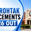 IIM Rohtak Placements 2026: Domain-wise Packages, Recruiters