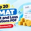 Top 20 NMAT Profit and Loss Questions PDF, Download Now