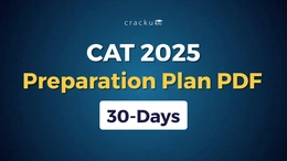 ﻿CAT 2025 30 Days Preparation Plan PDF, Section-wise Strategy