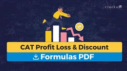 CAT Profit, Loss and Discount Formulas PDF, Download Now