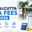 IIM Calcutta MBA Fees 2026, Check Fee Structure, Scholarships