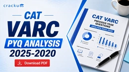 CAT VARC PYQ Analysis 2026, Difficulty, Repeated Topics