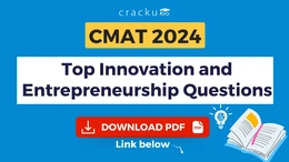 Top CMAT Questions on Innovation and Entrepreneurship PDF