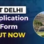 IIT Delhi MBA Form 2026 Out, Last Date, Steps To Apply, Fees