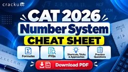 CAT Number System Cheat Sheet 2026, Download PYQs PDF