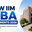 New IIM MBA Placements 2026, Highest & Average Packages