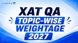 XAT QA Topic-Wise Weightage 2027, Previous Year Analysis