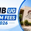 IIMB UG Form Fees 2026, Registration Fees, Refund Policy