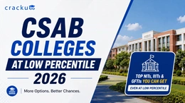 CSAB Colleges at Low Percentile 2026, Cutoffs & Ranks