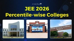 JEE Percentile-Wise Colleges 2026, IIT, NIT & IIIT's College List