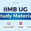 IIMB UG Study Material 2026, Download Free PDF