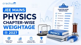 JEE Mains Physics Chapter-Wise Weightage 2027, Check Now