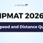 IPMAT Time, Speed and Distance Questions 2026 With Solutions