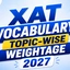 XAT Vocabulary Topic-Wise Weightage 2027, PYQ Analysis