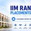 IIM Ranchi Placements 2026, Average Package, Top Recruiters